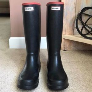 Hunter Argyll Rain Boots Size 10/11
